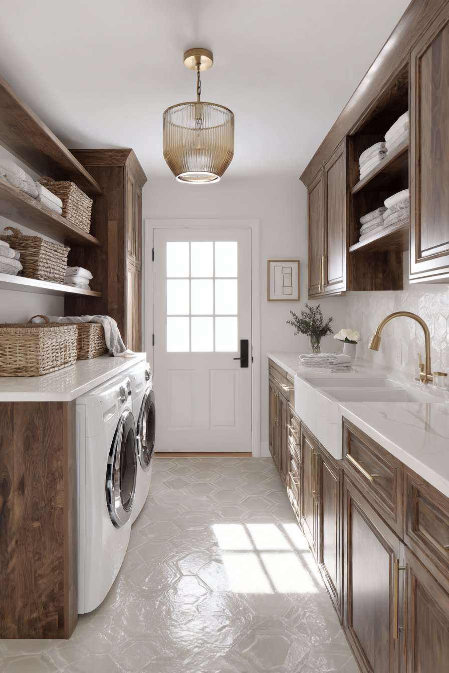 Warm Walnut Wood Richness