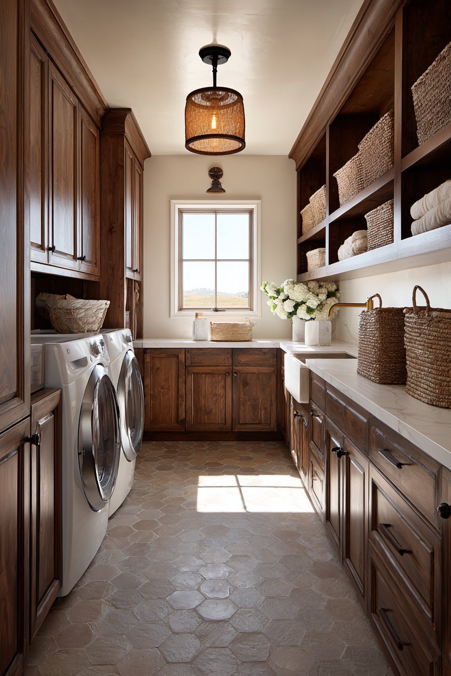 Warm Walnut Wood Richness