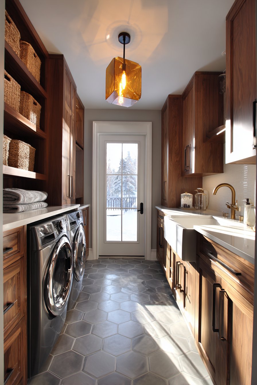 Warm Walnut Wood Richness