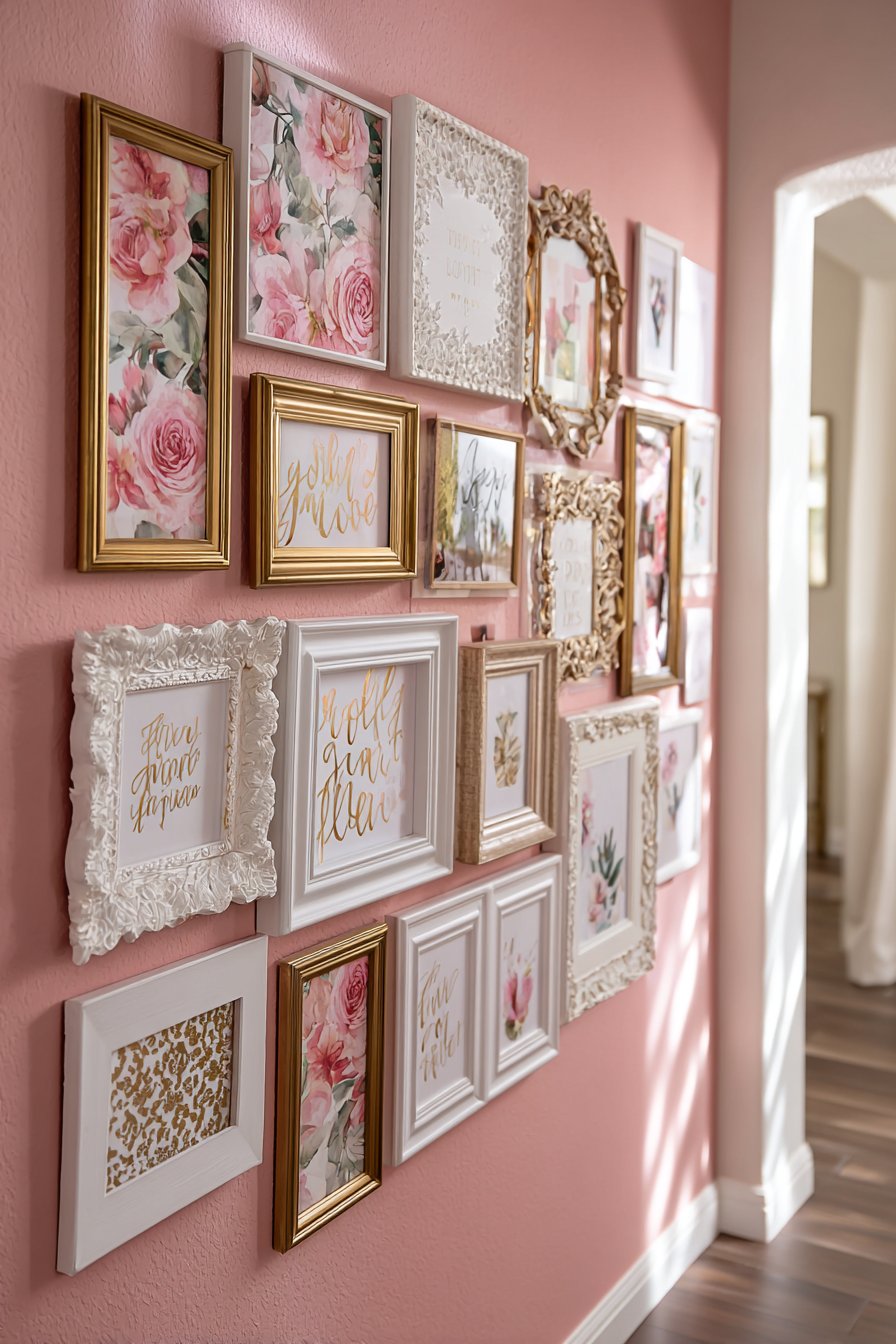 Curated Gallery Wall Display