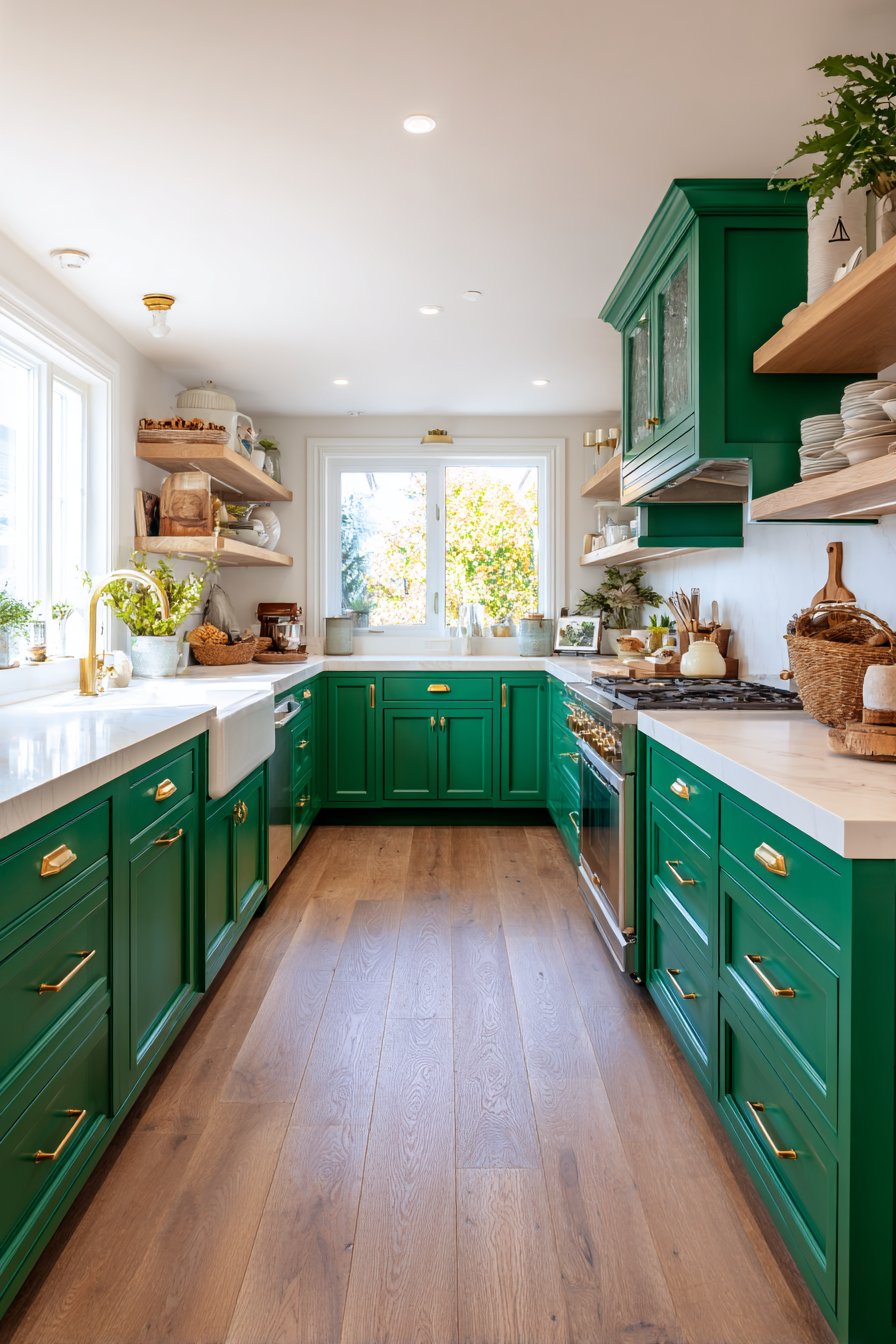 Emerald Green Statement Design