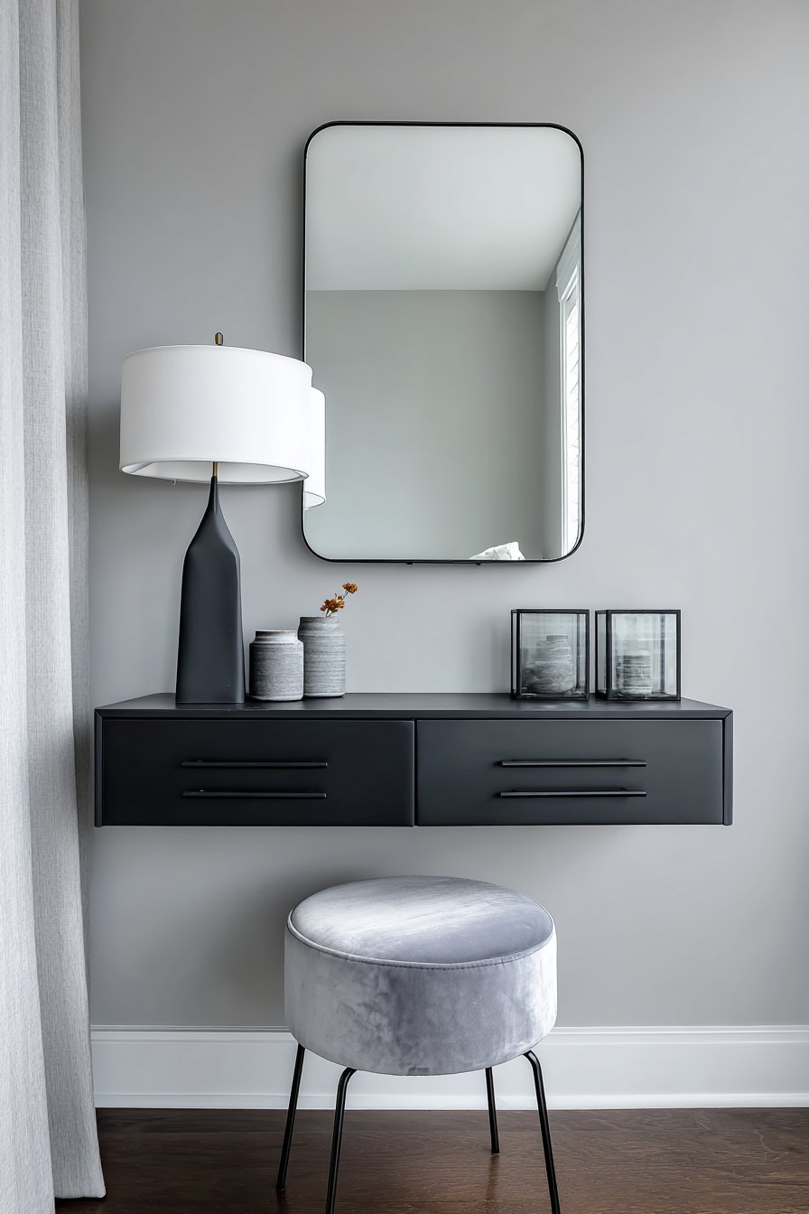 Minimalist Floating Vanity Station