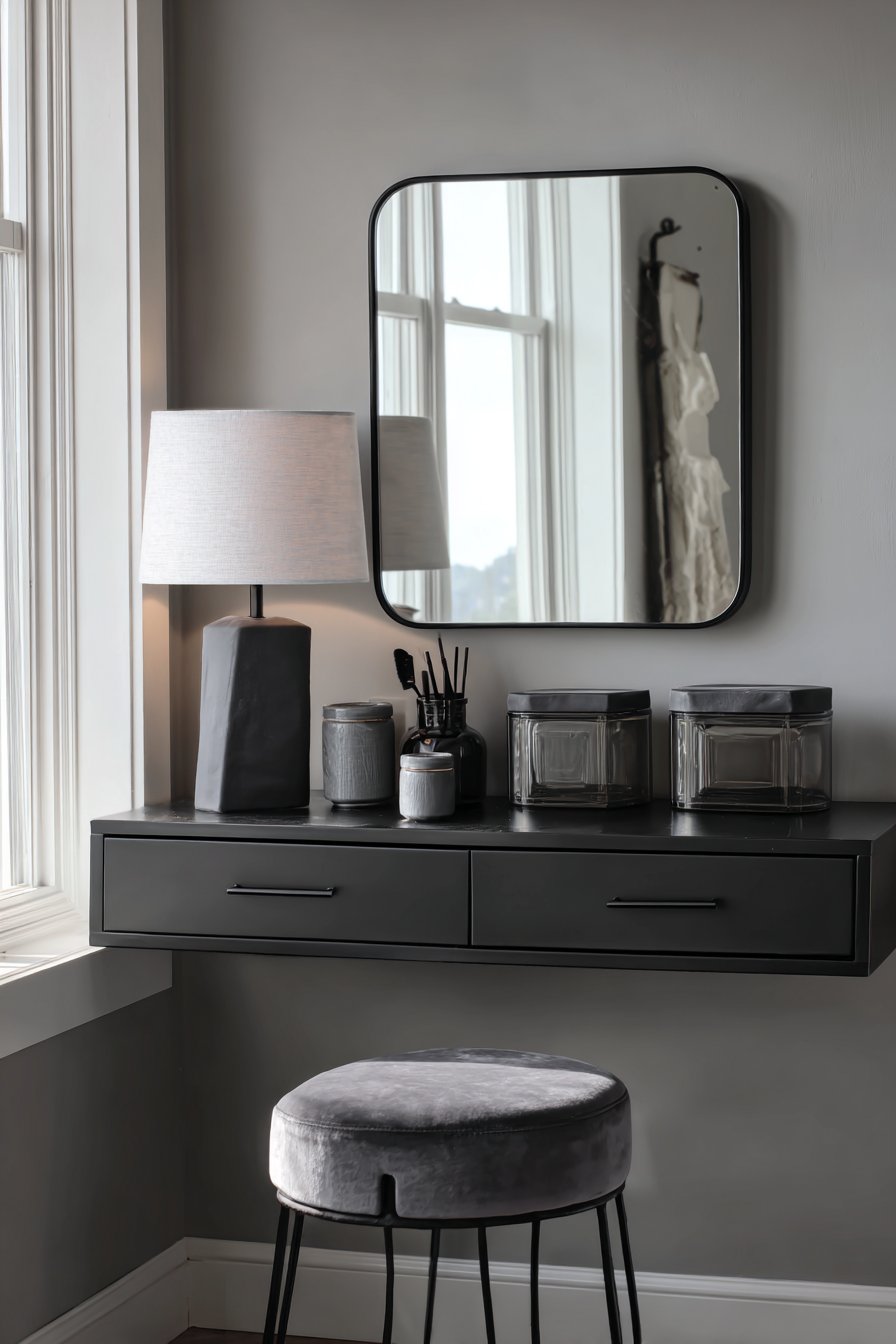 Minimalist Floating Vanity Station