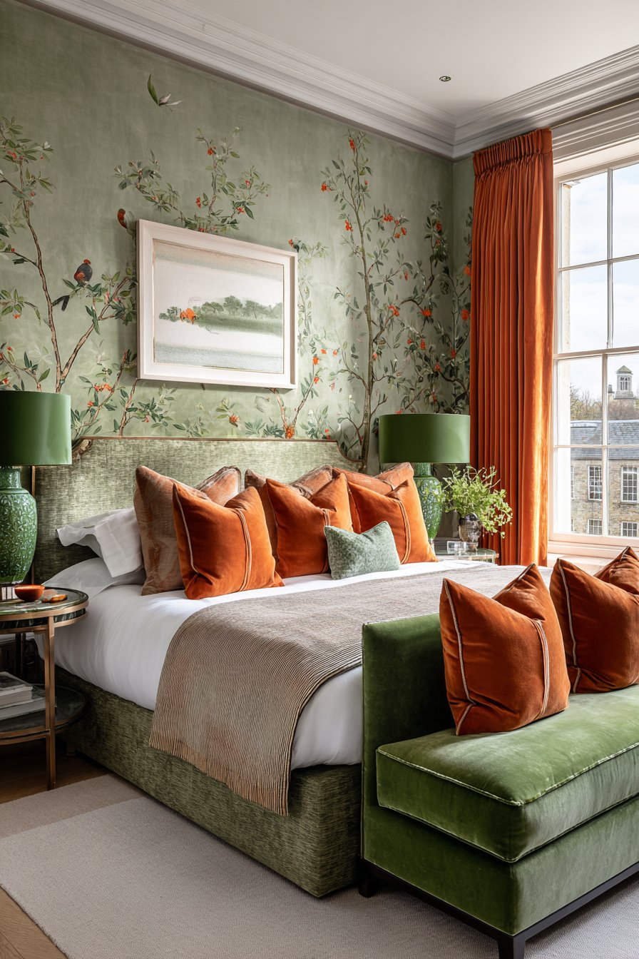 Maximalist Kelly Green Pattern Paradise