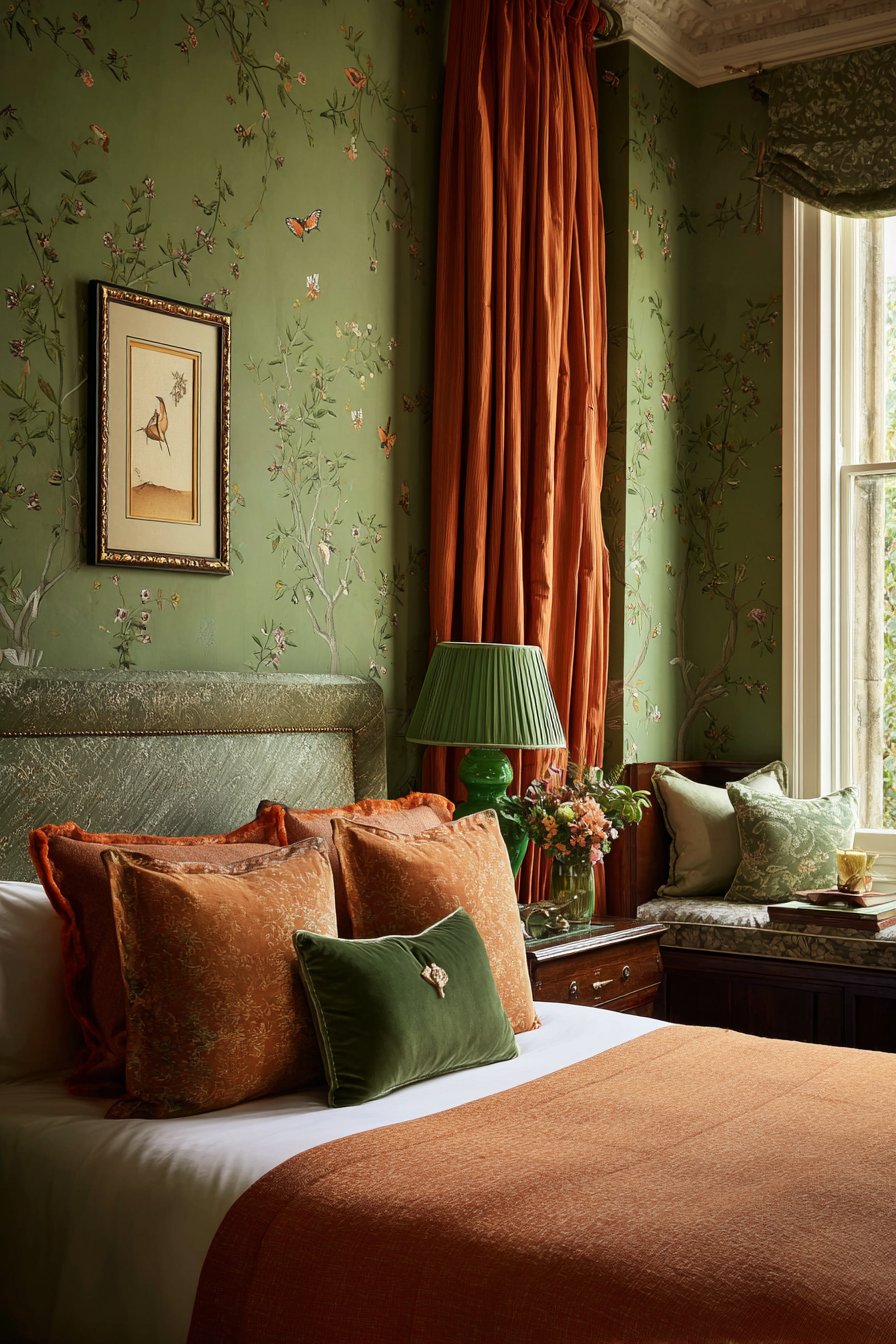 Maximalist Kelly Green Pattern Paradise