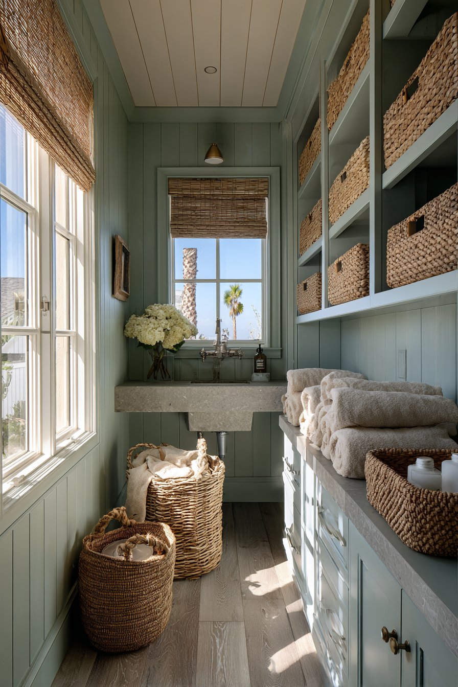 Seafoam Green Coastal Relaxation