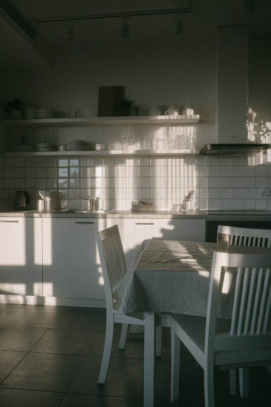 Scandinavian-Inspired Minimalist Kitchen