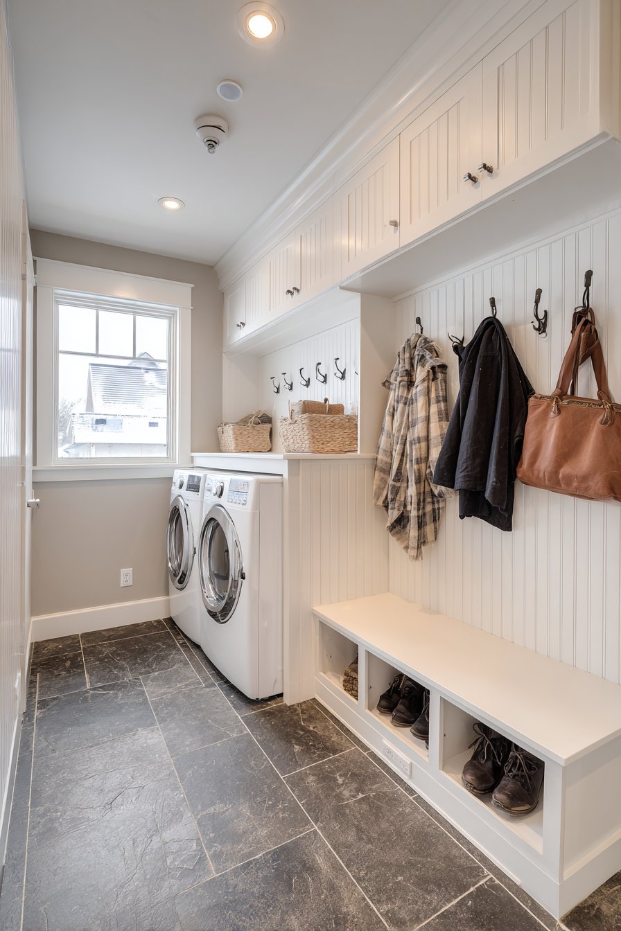 Mudroom Dual-Purpose Integration