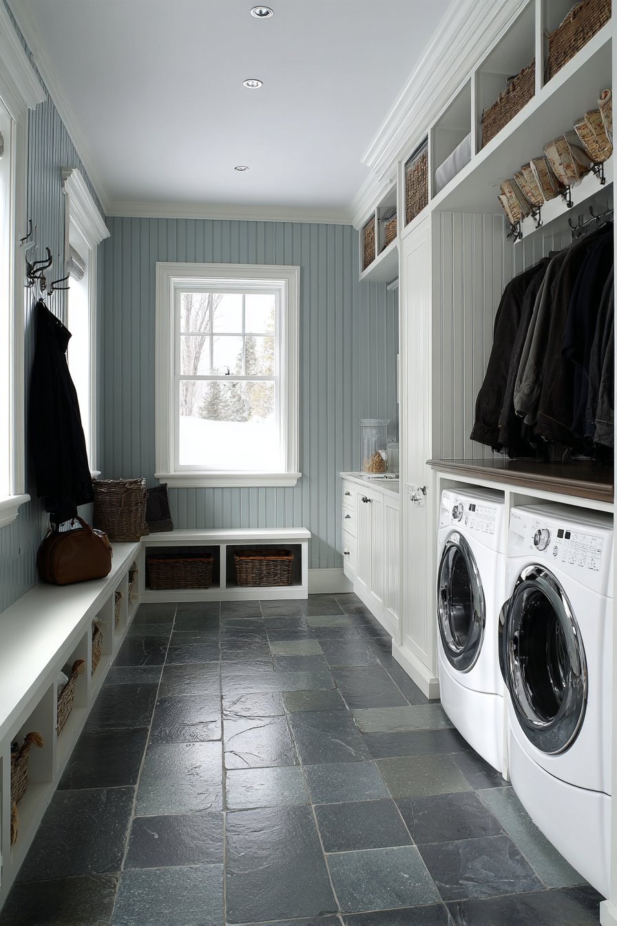 Mudroom Dual-Purpose Integration