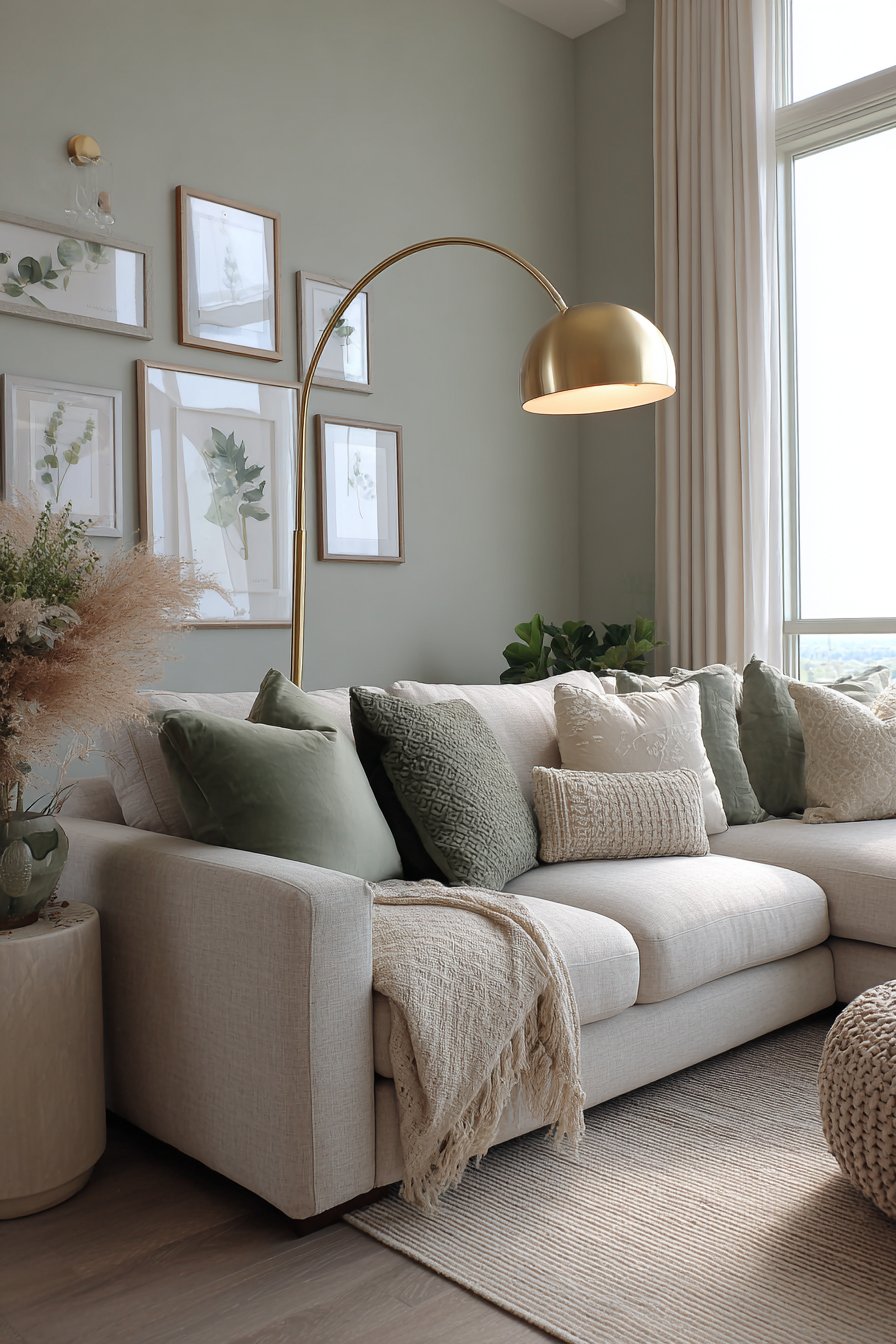 Artistic Botanical Gallery Wall