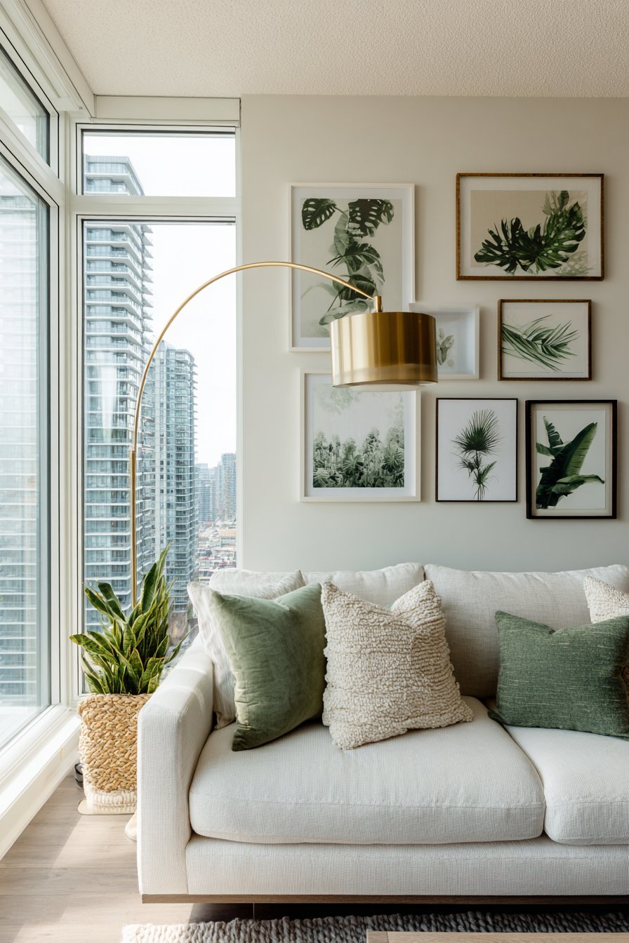 Artistic Botanical Gallery Wall