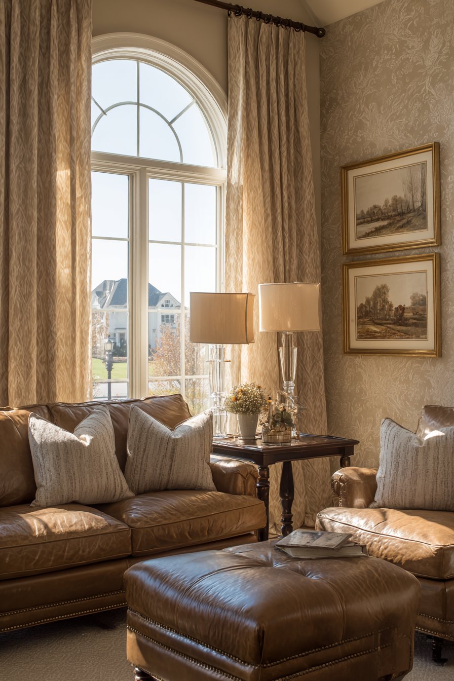 Facing Lawson Sofas Conversation