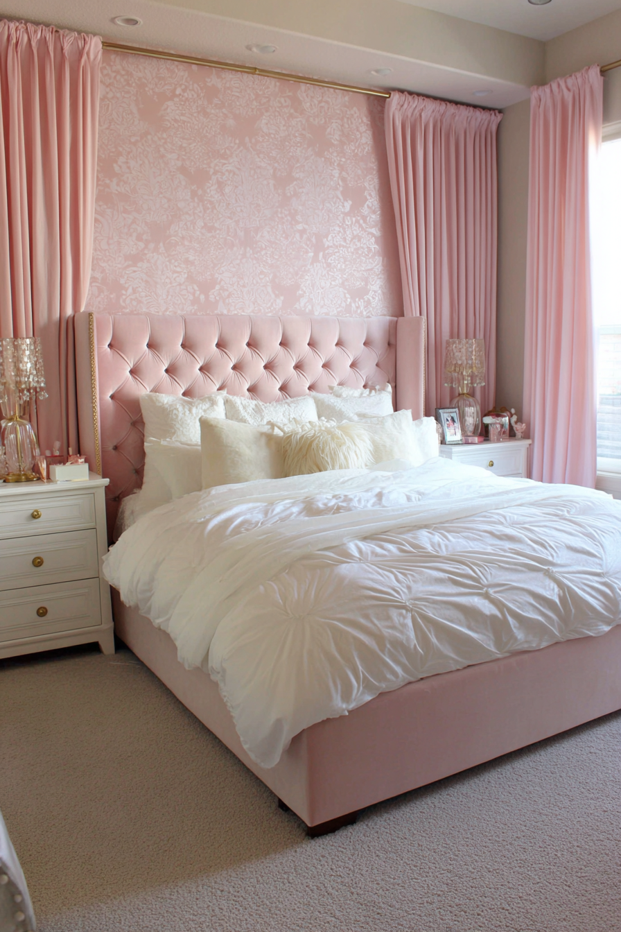 Textured Damask Wallpaper Luxury