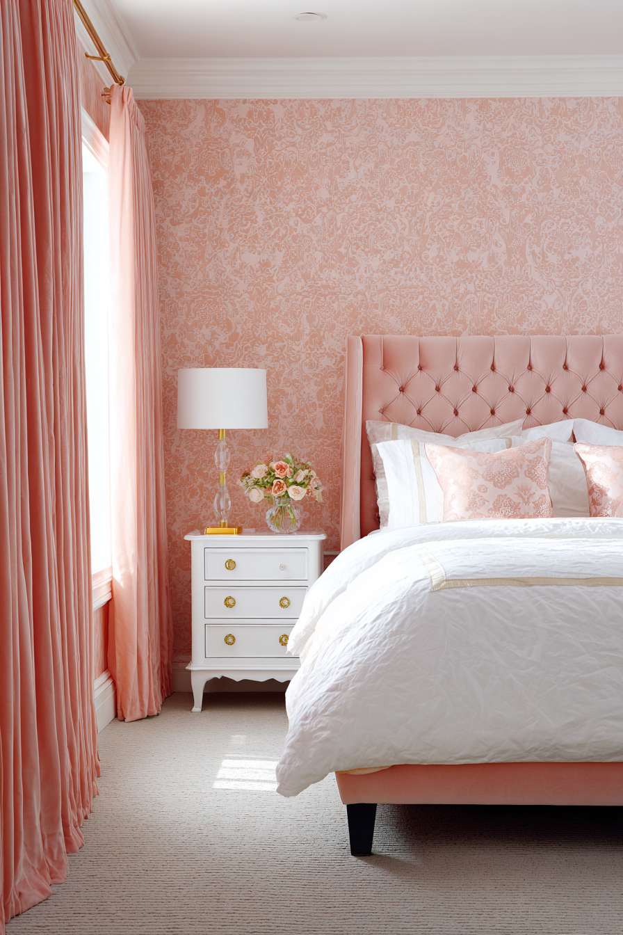 Textured Damask Wallpaper Luxury