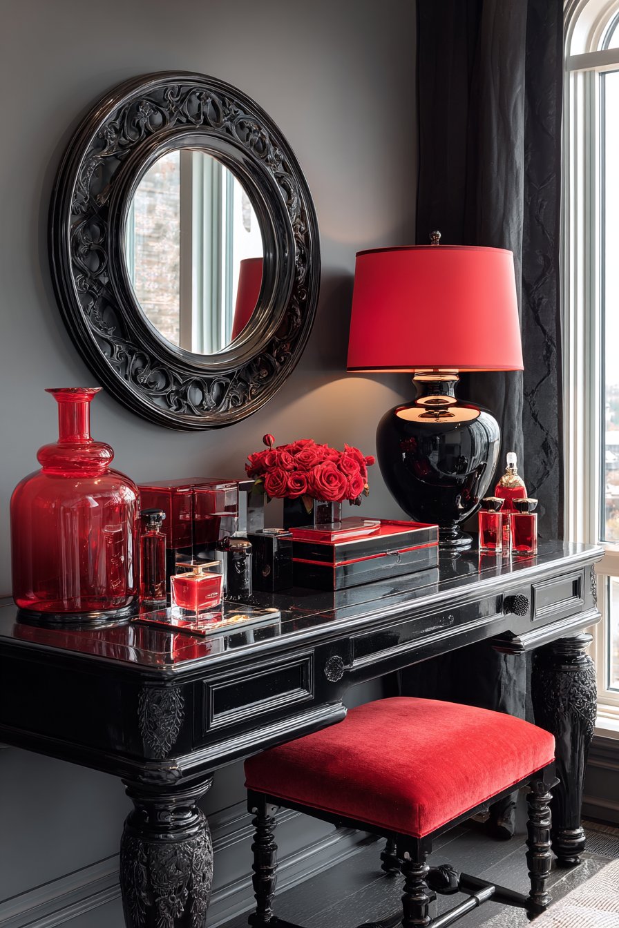 Glamorous Vanity Station Setup