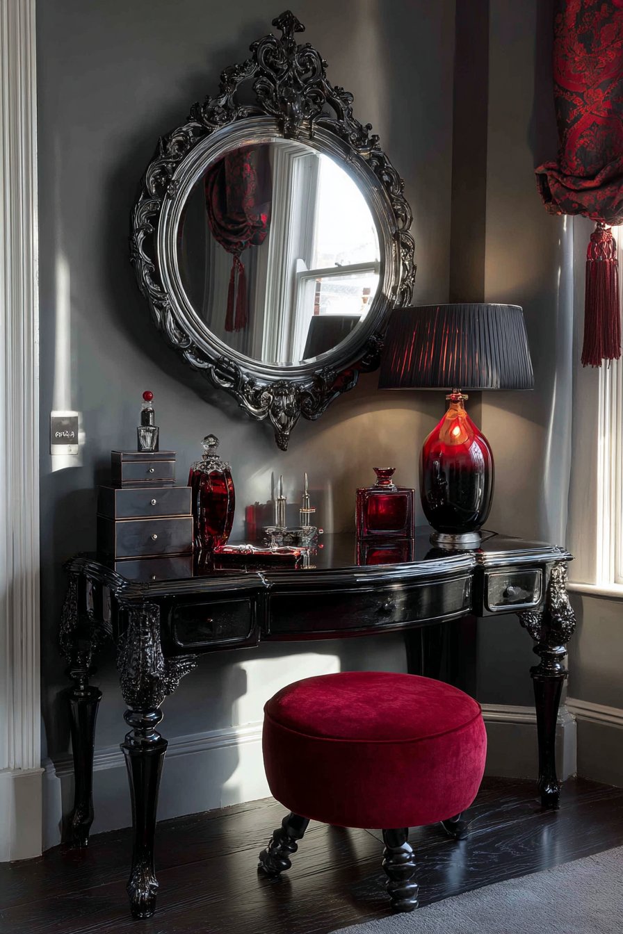 Glamorous Vanity Station Setup