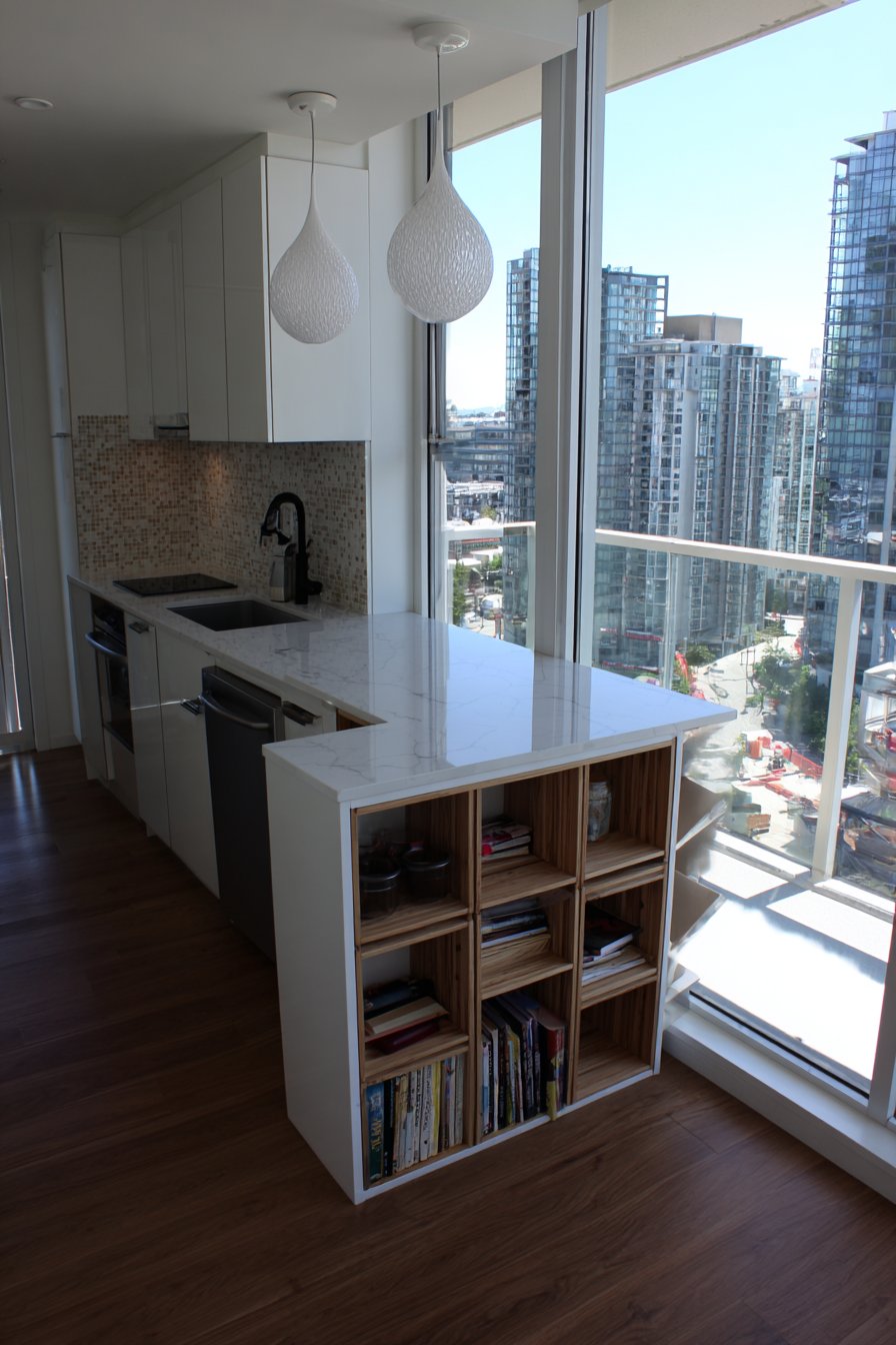 Smart Storage Solutions with Corner Sink Optimization