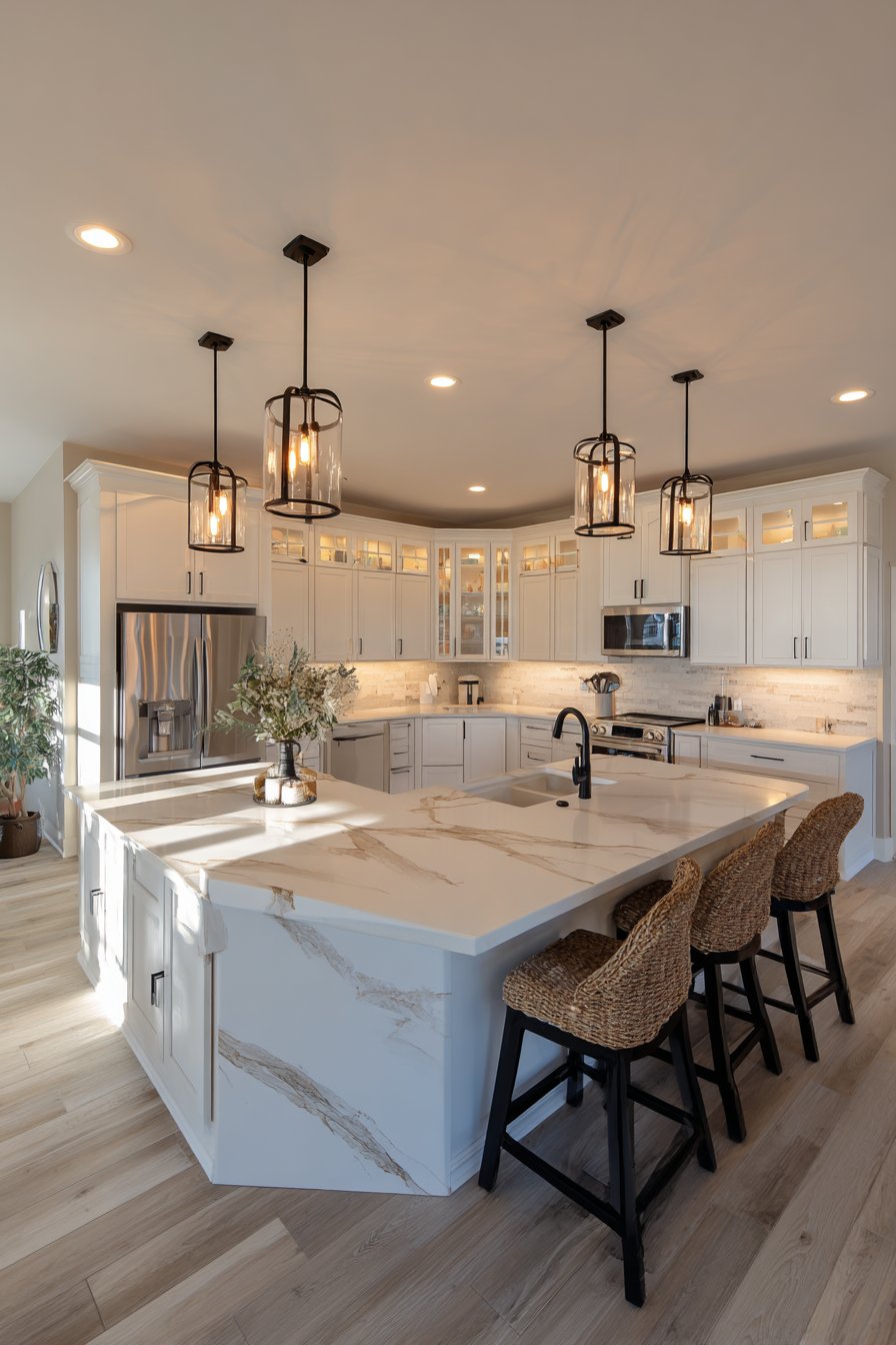 Smart Storage Solutions with Corner Sink Optimization