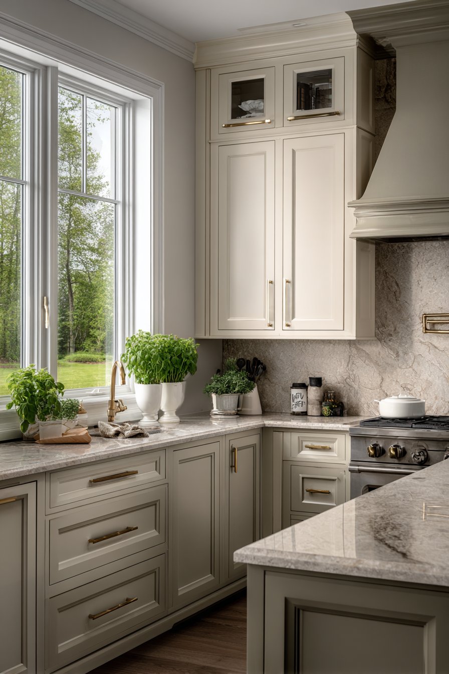 Two-Toned Cabinetry Design Concept