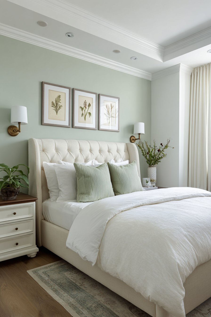 Sophisticated Color-Blocked Walls