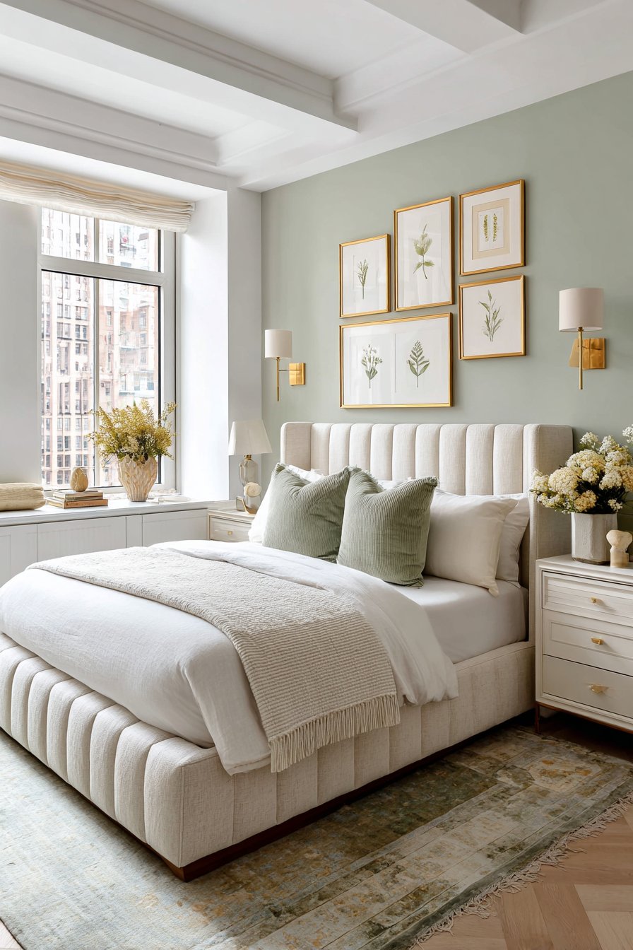 Sophisticated Color-Blocked Walls