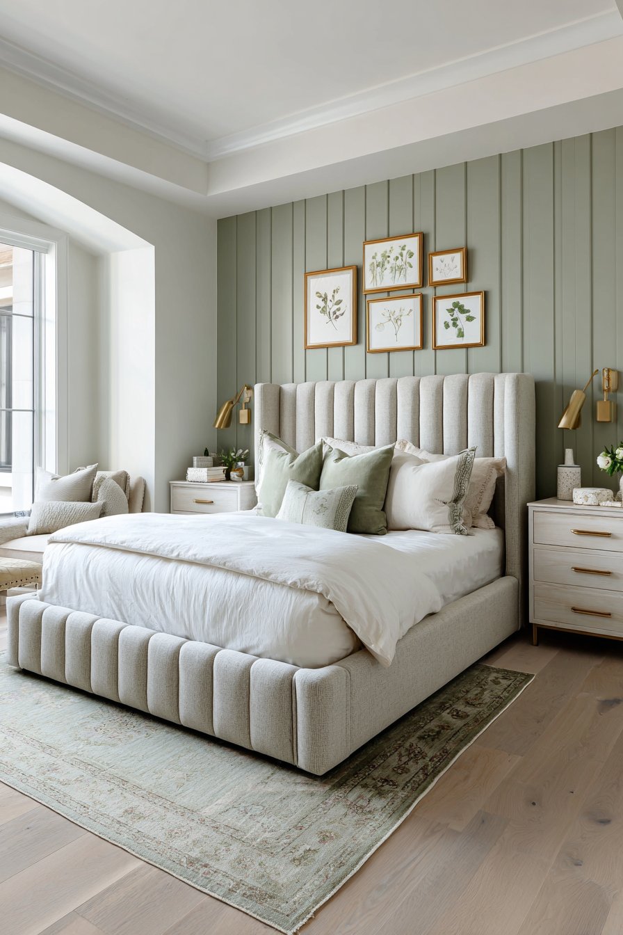 Sophisticated Color-Blocked Walls