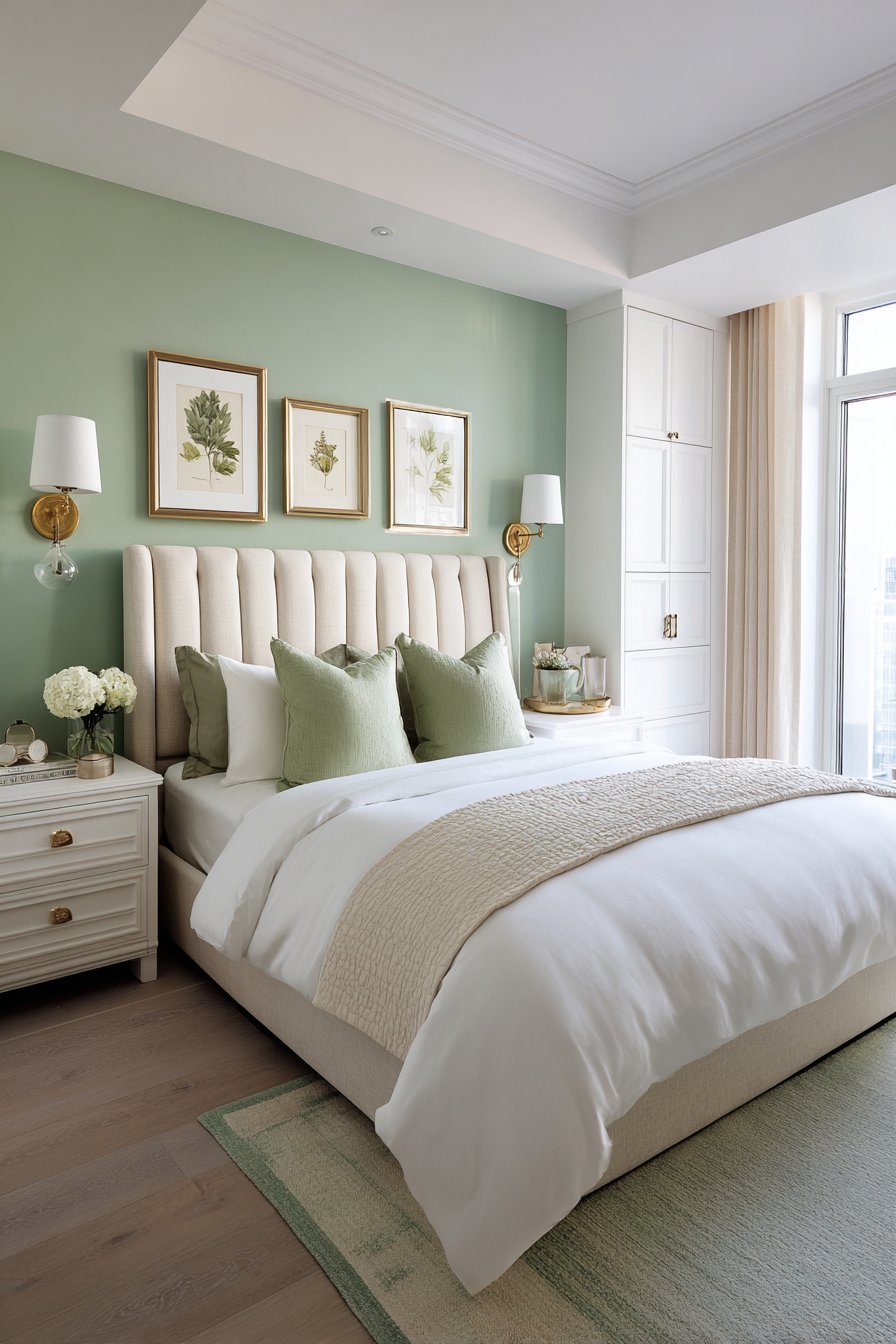 Sophisticated Color-Blocked Walls