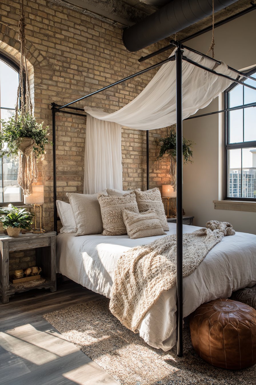 Industrial Urban Boho Fusion