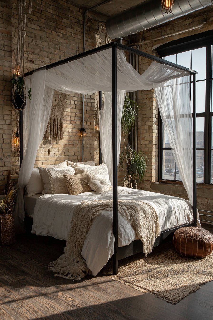 Industrial Urban Boho Fusion