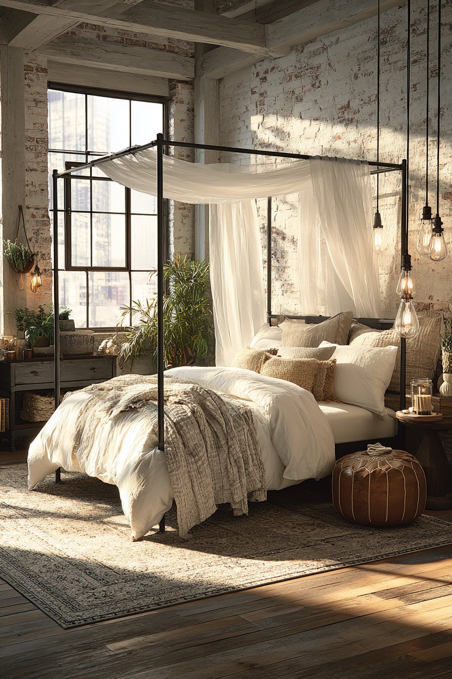 Industrial Urban Boho Fusion