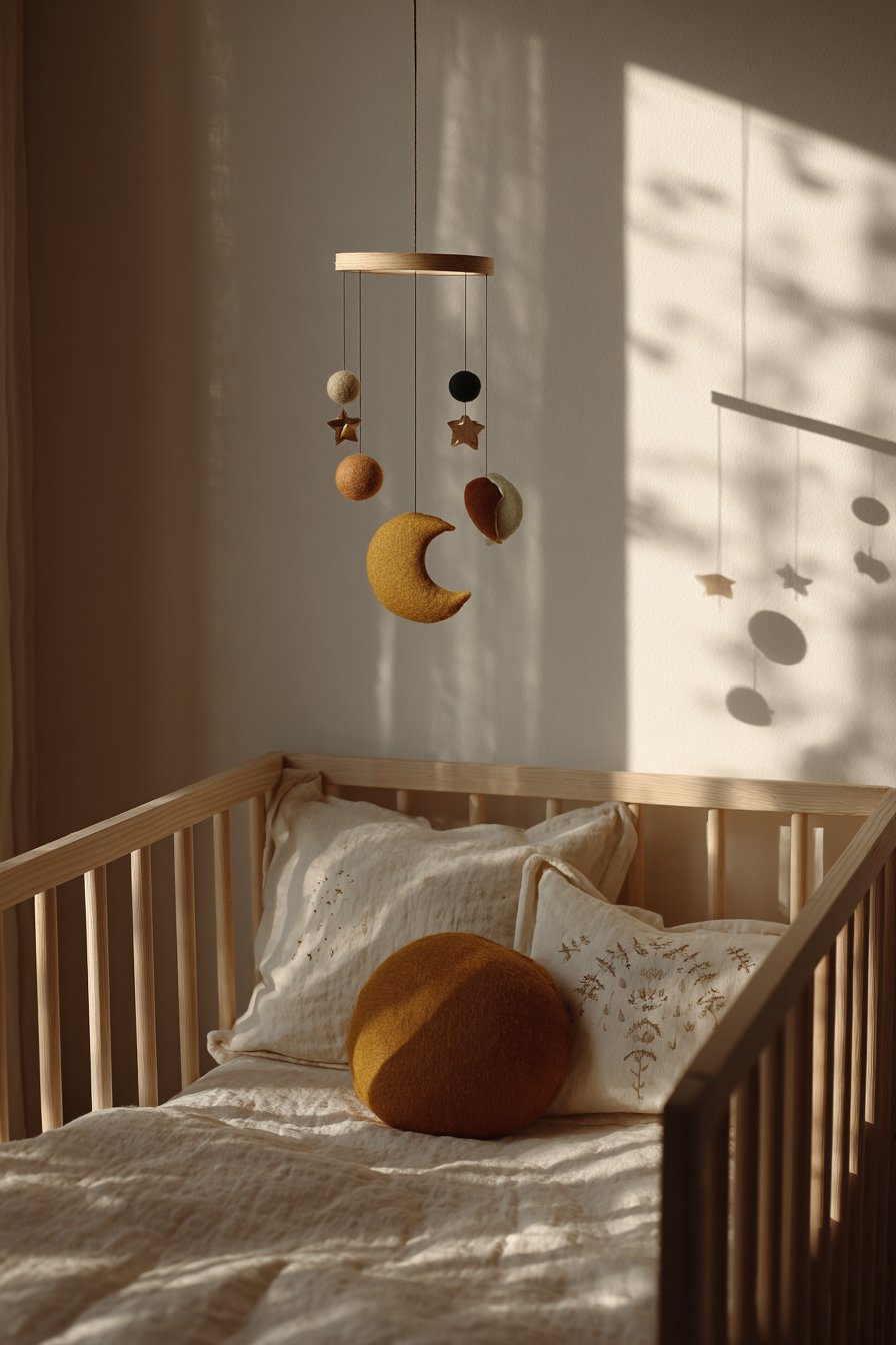 Handcrafted Mobile with Natural Elements