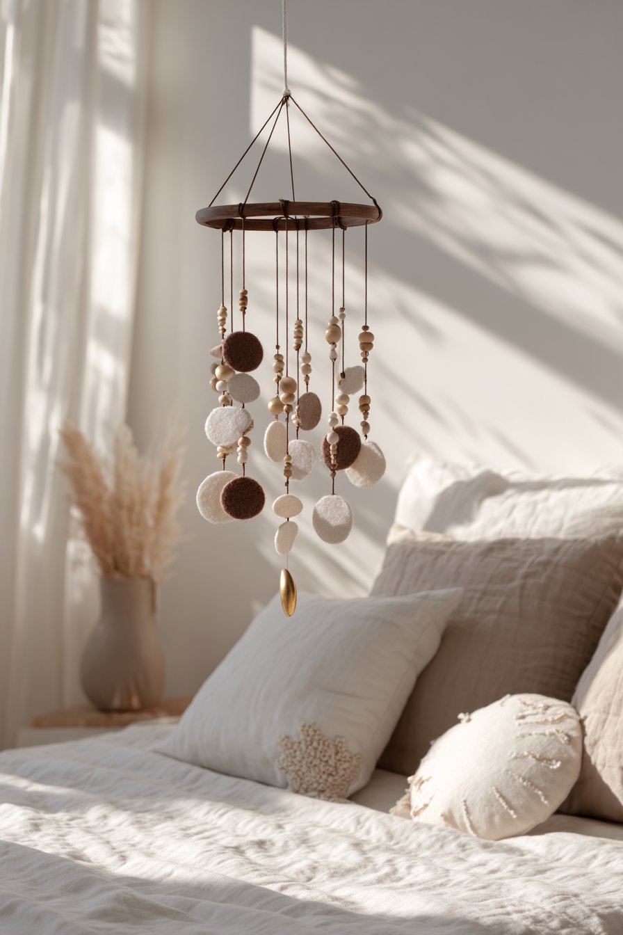 Handcrafted Mobile with Natural Elements