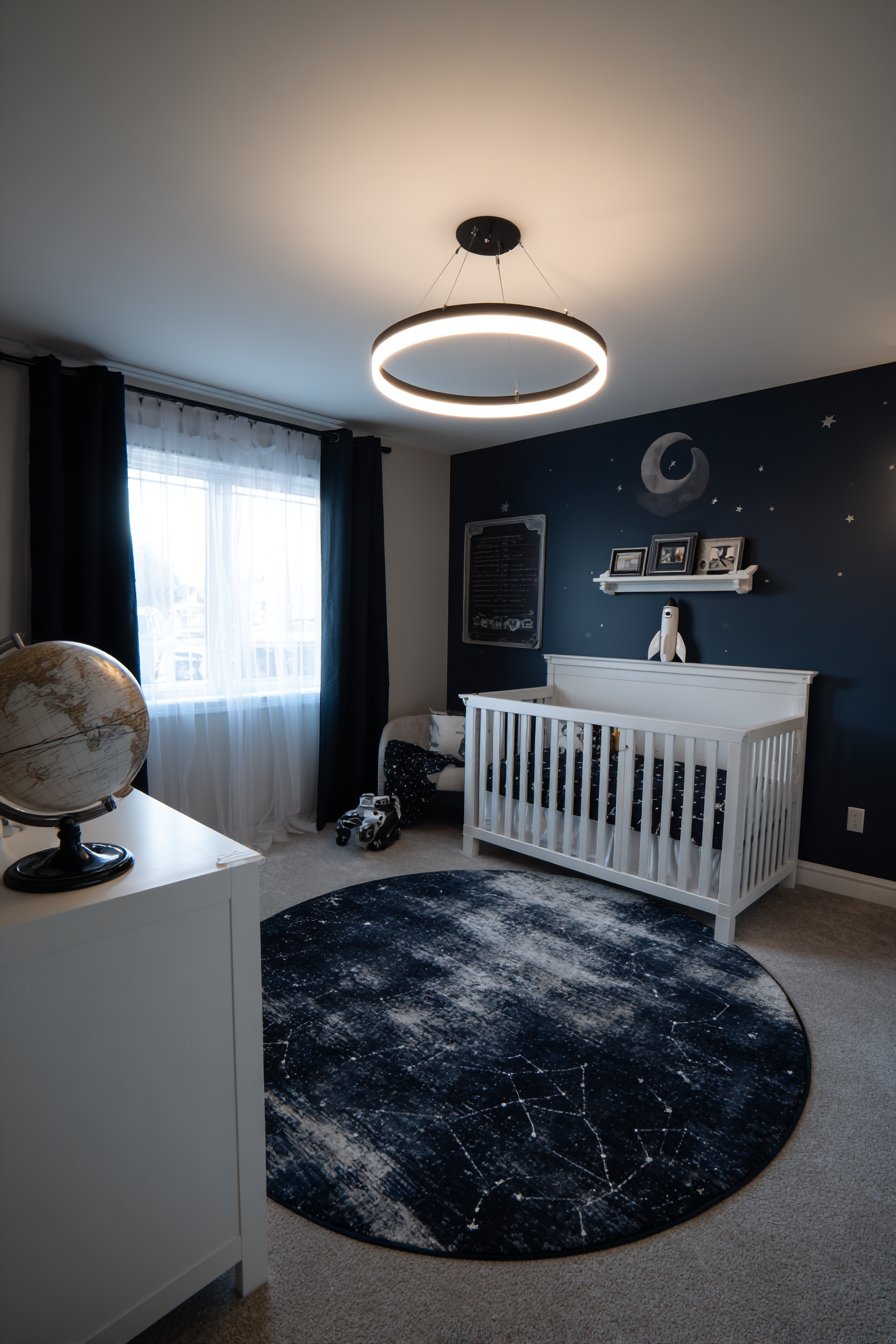 Cosmic Charcoal Space Theme