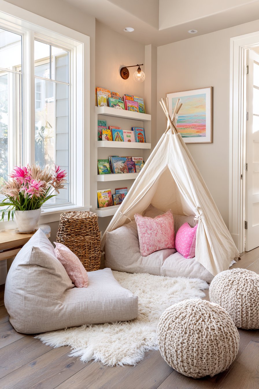 Cozy Reading Corner Light Haven