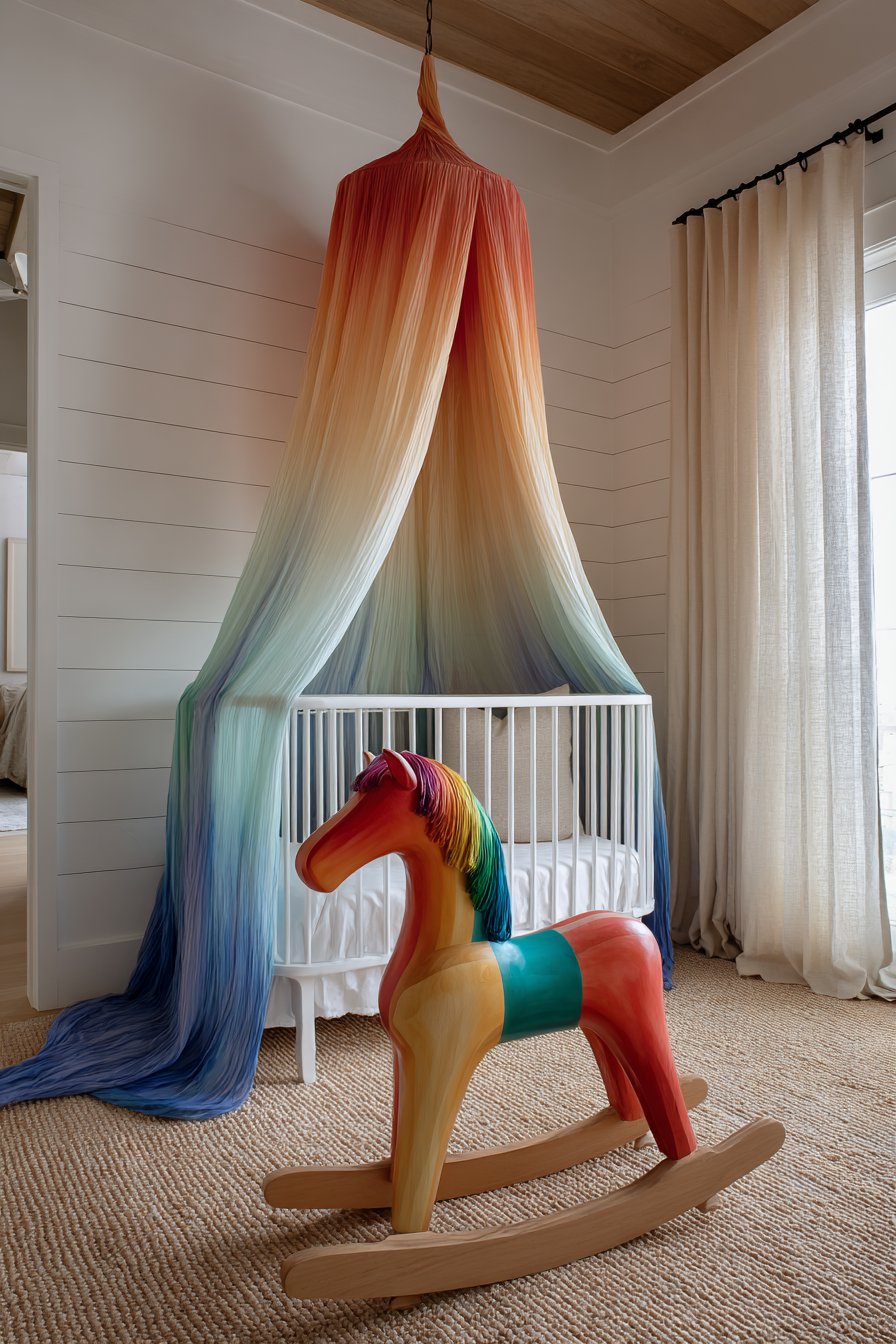 Rainbow Canopy Dream Space