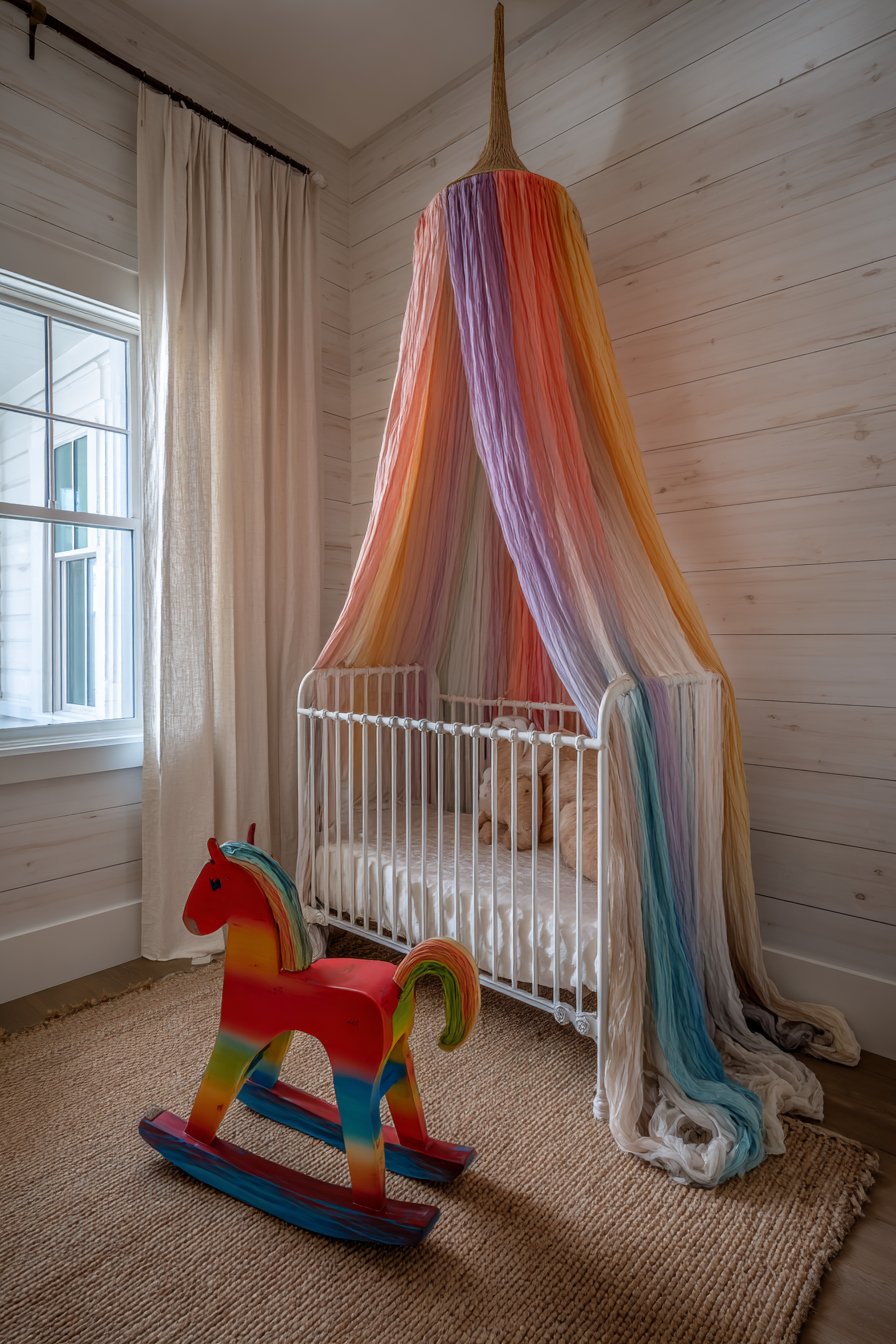 Rainbow Canopy Dream Space
