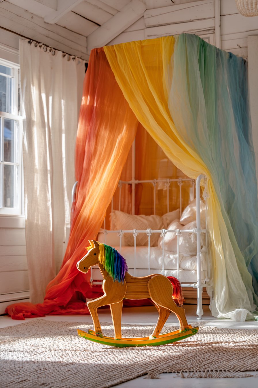 Rainbow Canopy Dream Space