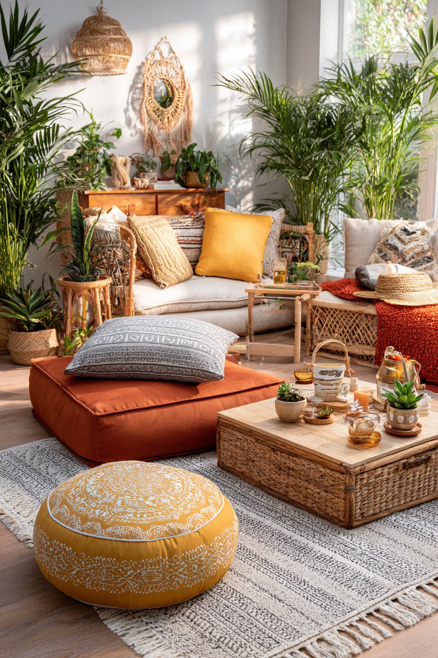 Bohemian Floor Seating