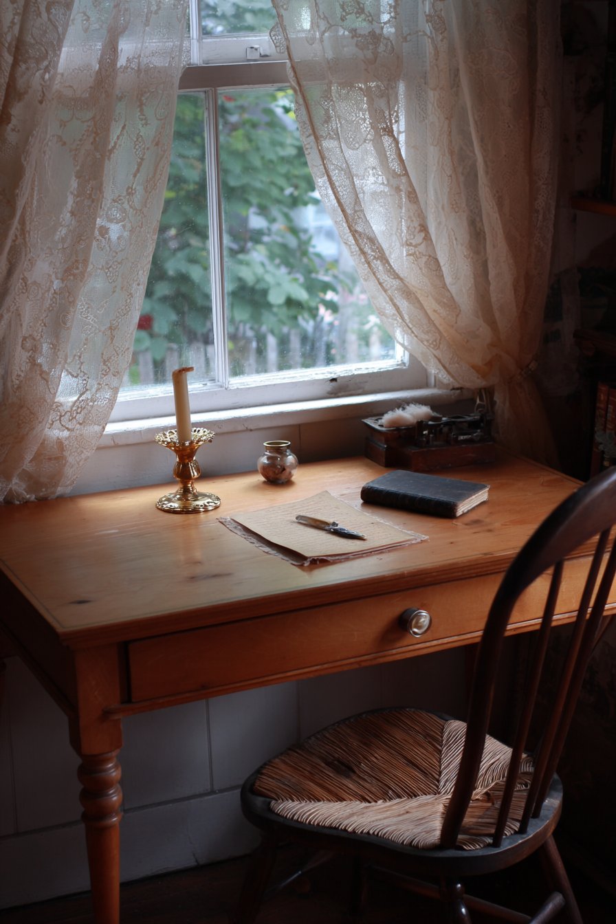 Small Writing Desk Workspace
