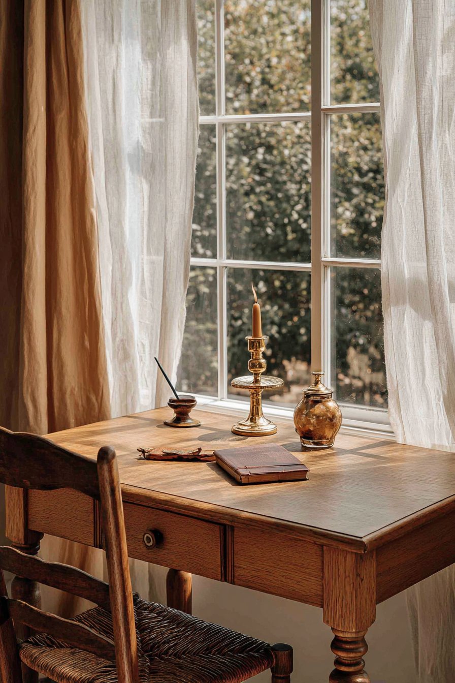 Small Writing Desk Workspace