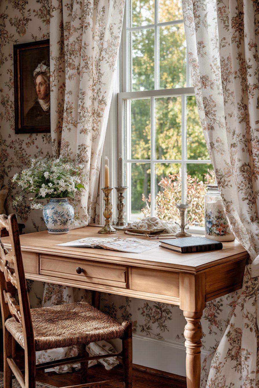 Small Writing Desk Workspace