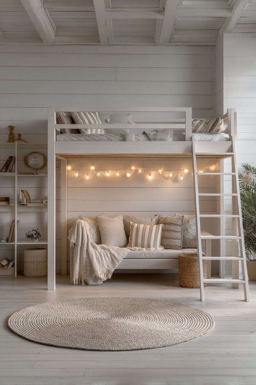 Space-Saving Loft Bed Design