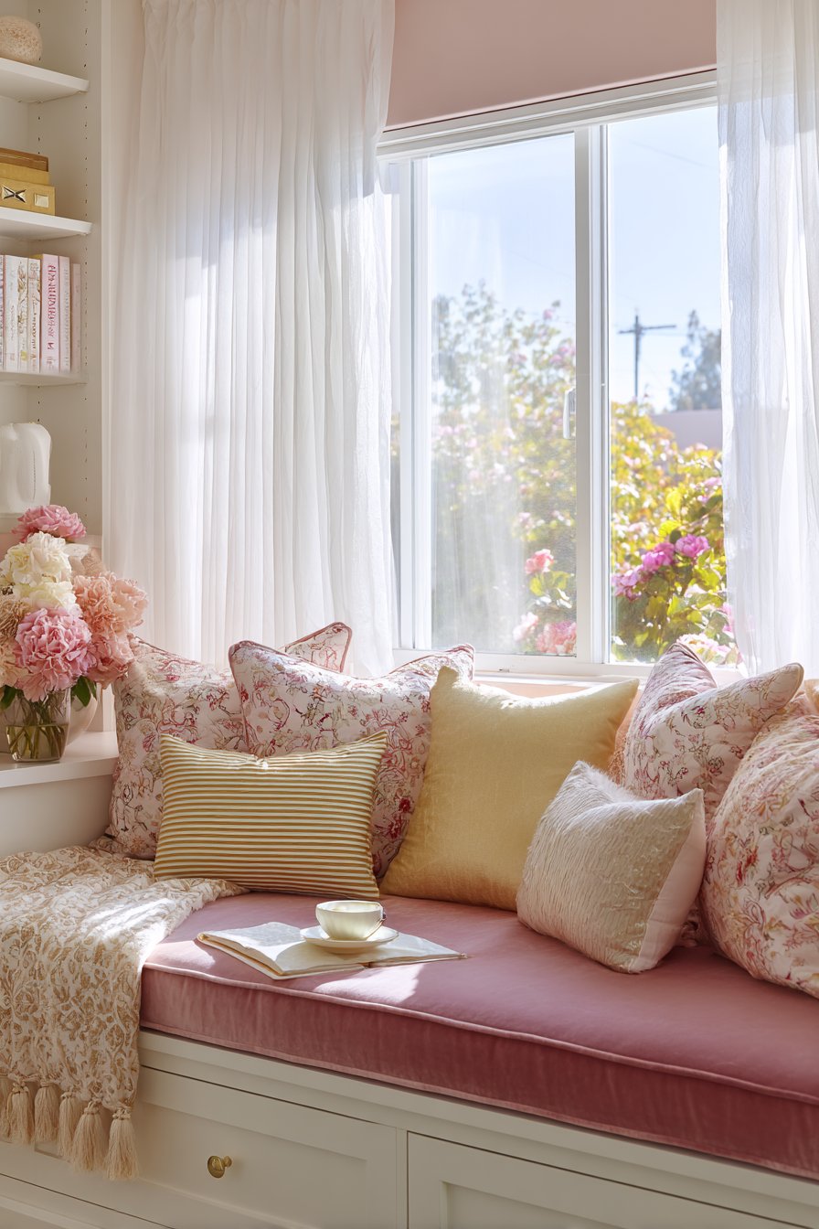 Window Seat with Hidden Storage