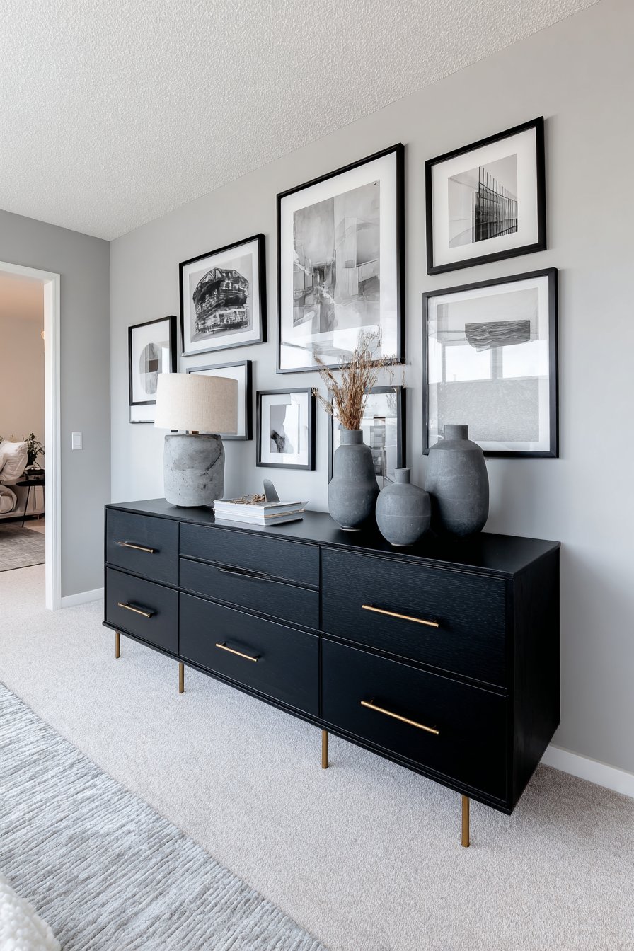 Curated Gallery Wall Display