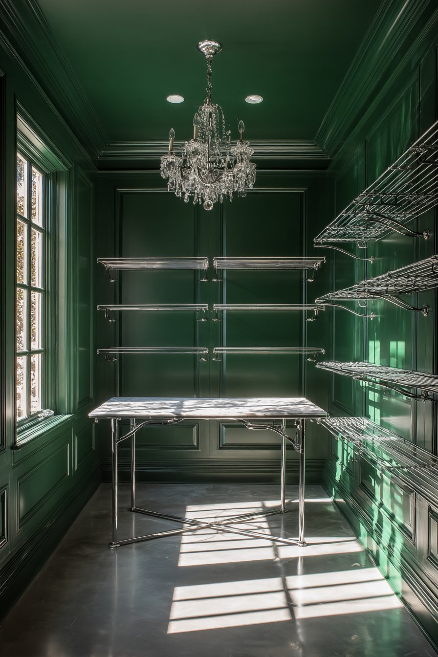 Bottle Green Sophisticated Formality