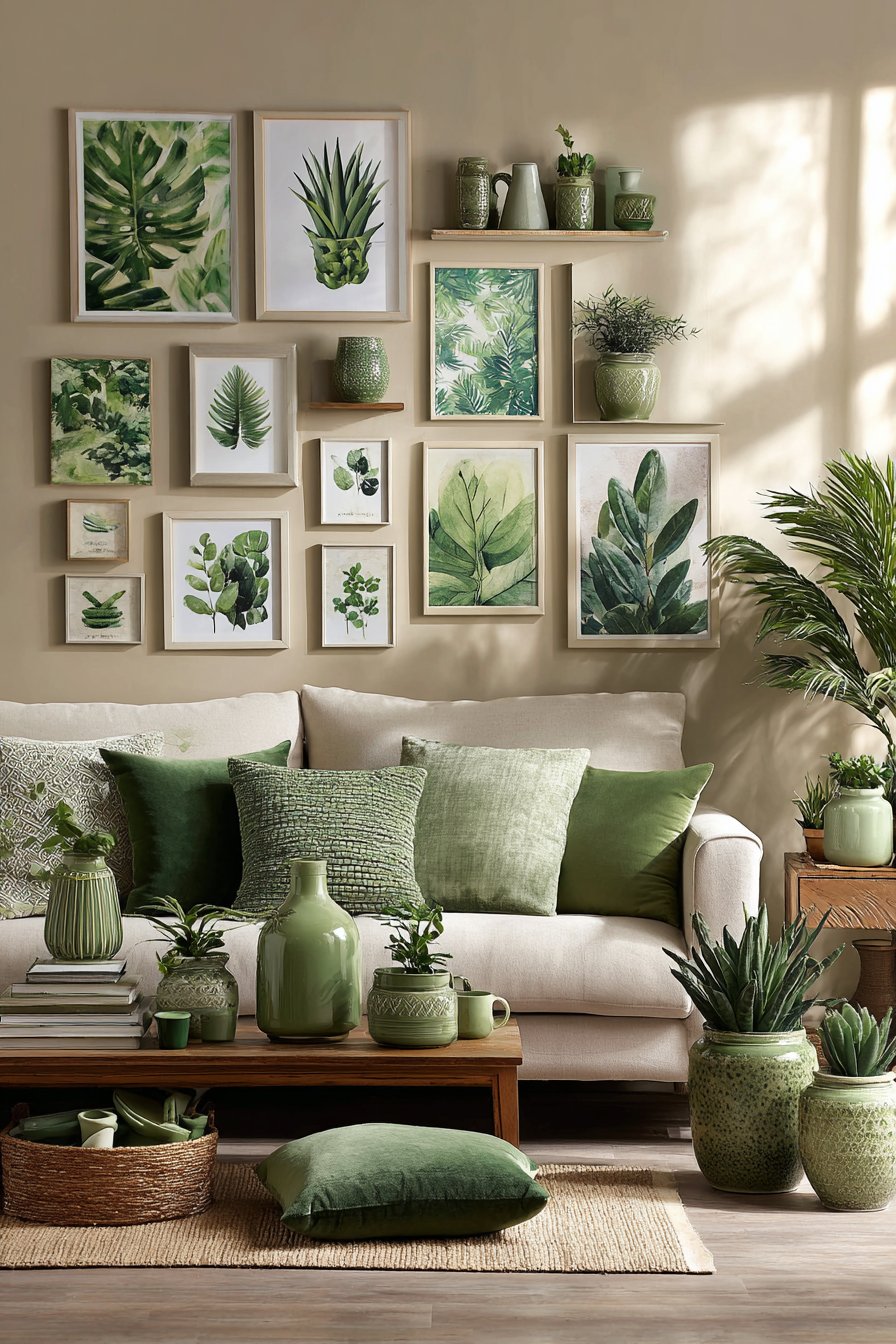 Botanical Gallery Wall Inspiration