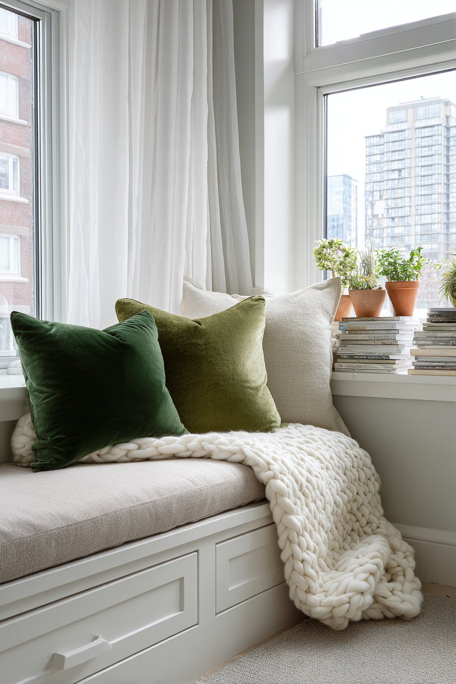 Inviting Window Seat Retreat