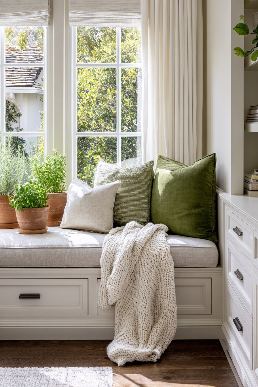 Inviting Window Seat Retreat