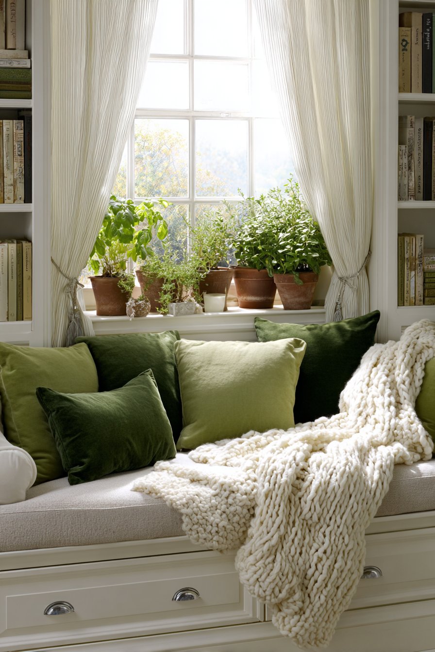 Inviting Window Seat Retreat