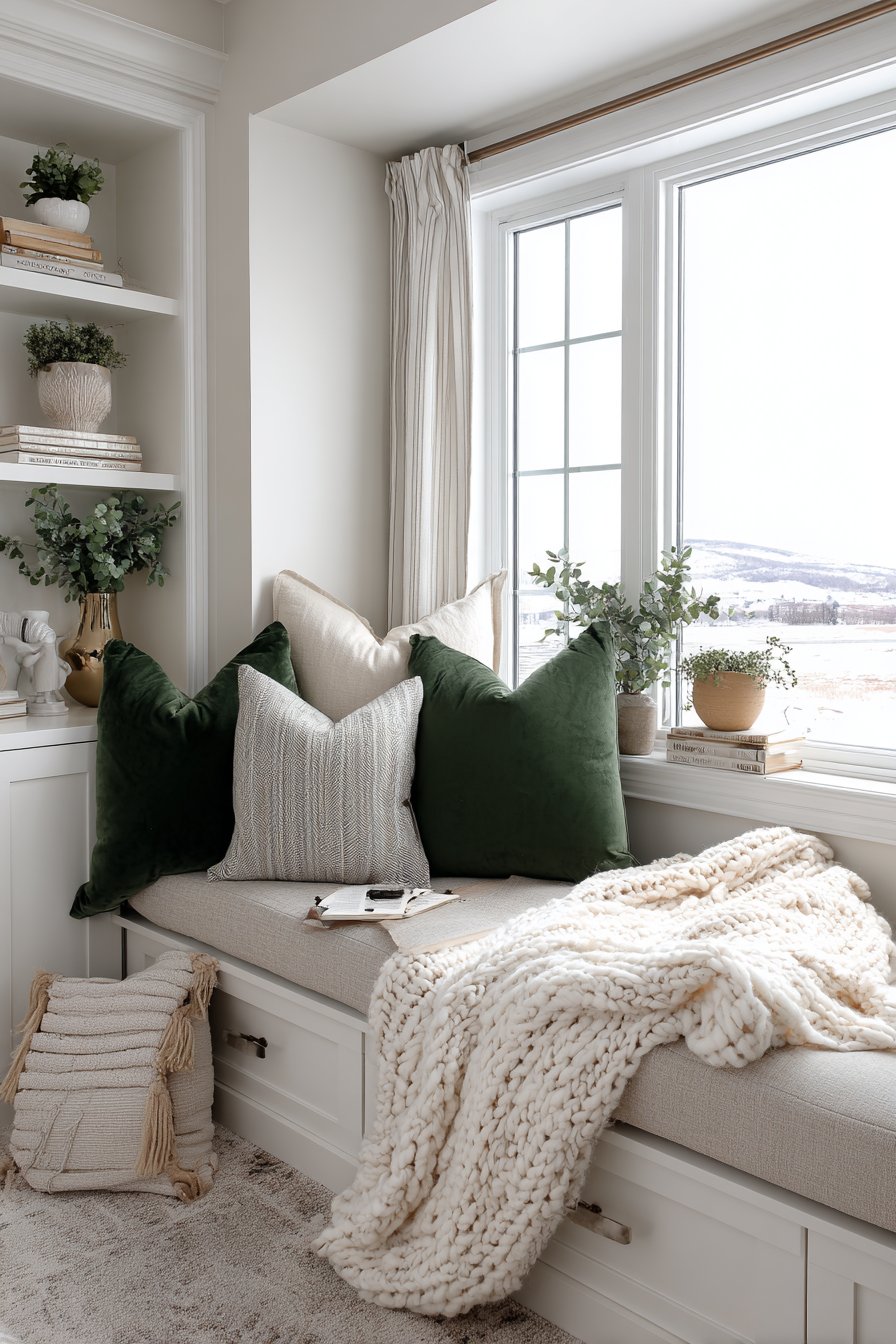 Inviting Window Seat Retreat
